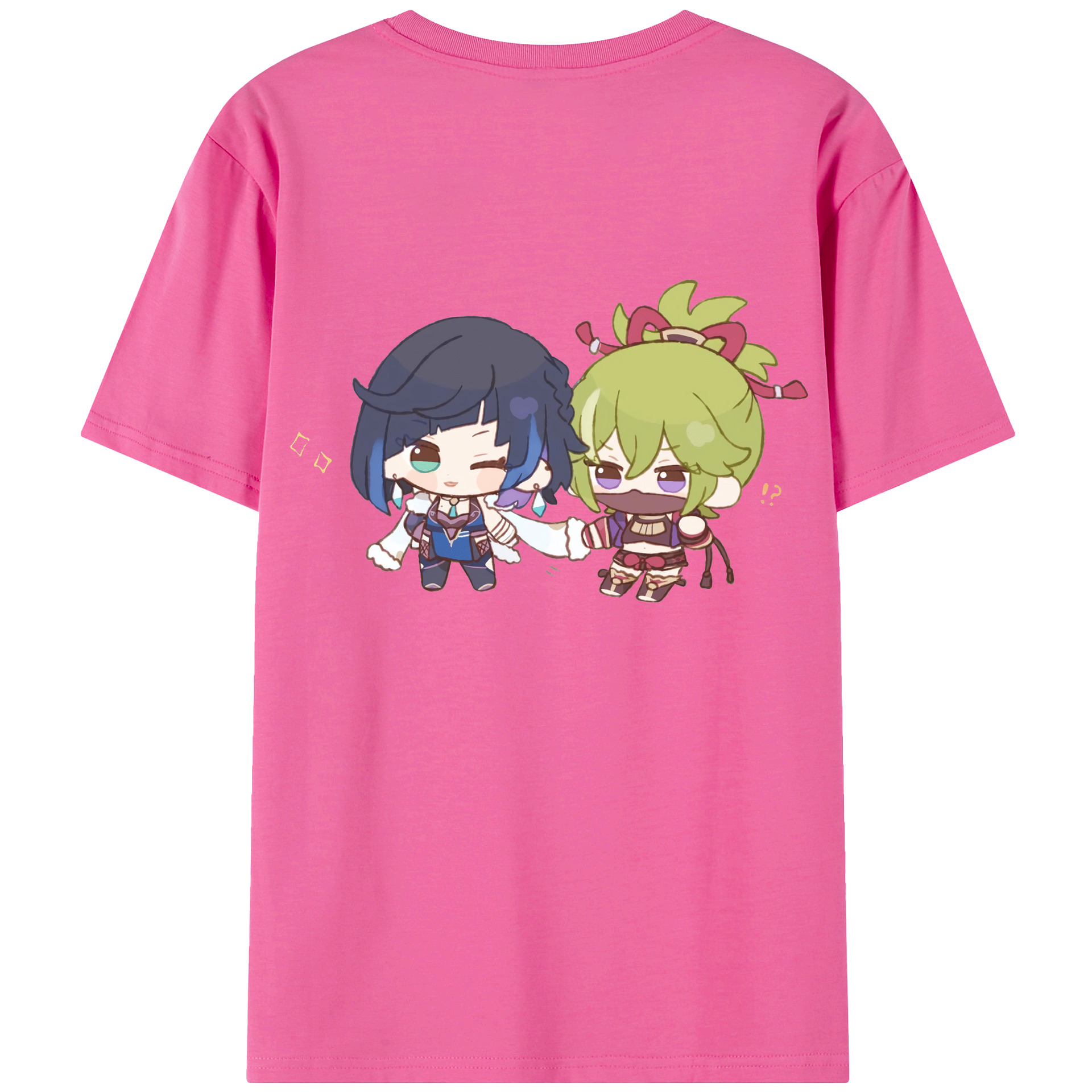 げんし神  久岐忍 くき しのぶ genshin Kuki Shinobu レディース半袖Tシャツ(バックプリント)